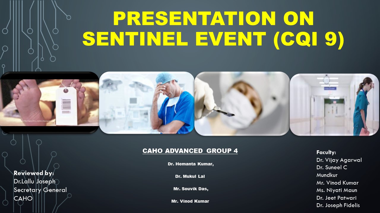 Sentinel Events